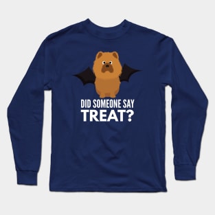 Chow Chow Halloween Trick or Treat Long Sleeve T-Shirt